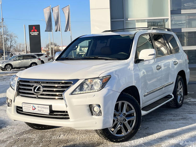 Lexus LX 570 2012 Р±РµР»С‹Р№